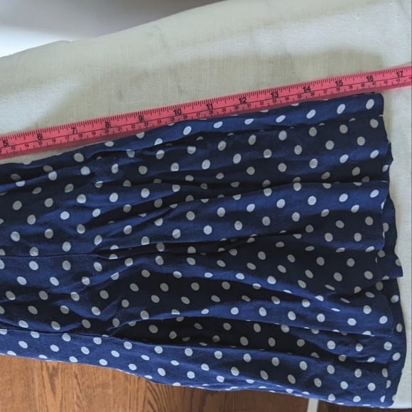 Hollister dark blue dot skirt - Picture 11 of 11